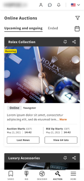 Melhoria contínua de UX em plataforma de leilões